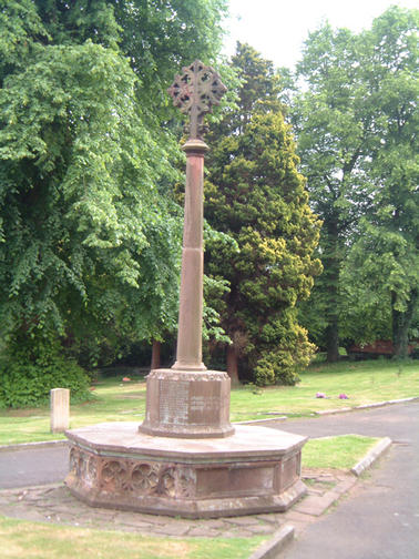 St Michael & All Angels Church War Memorial Tettenhall. 